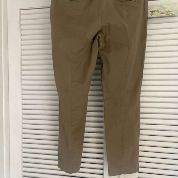 NWT - Gap Women's 16R Pants Khaki Tan Stretch Virgin Wool Casual Office - Picture 2 of 3